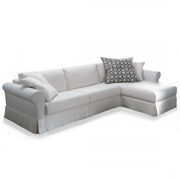 Canapé d'angle convertible Bordeaux