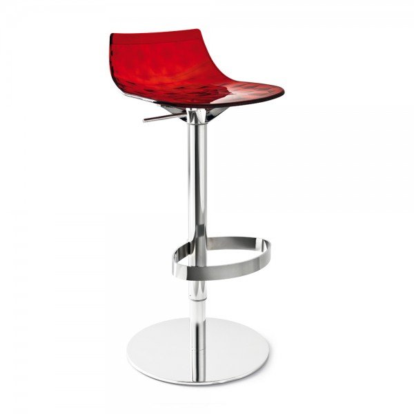 Tabouret de bar pivotant Ice