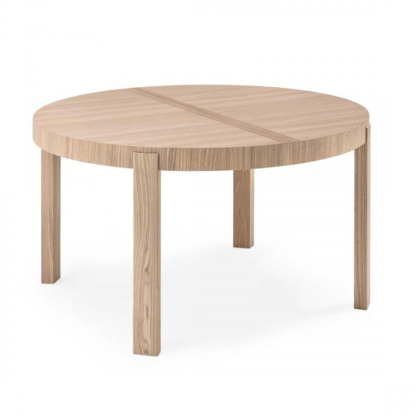 Table de repas ronde extensible Atelier