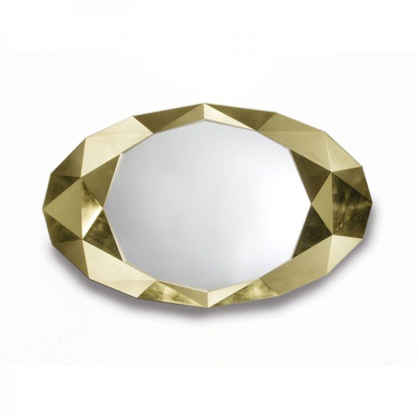 Miroir Joyau Or