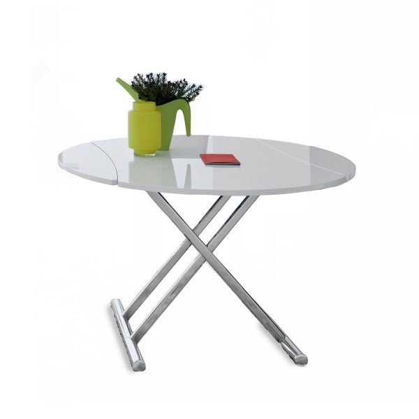 Table basse relevable ronde Nice