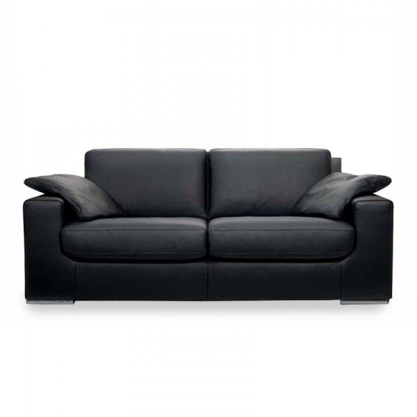 Canapé convertible noir Bruges