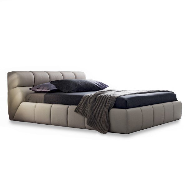Lit coffre Cloud ultra cosy avec grand espace stockage